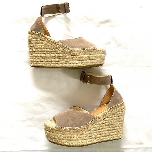 Anthropologie Soludos Positano Suede Wedges - Picture 11 of 15